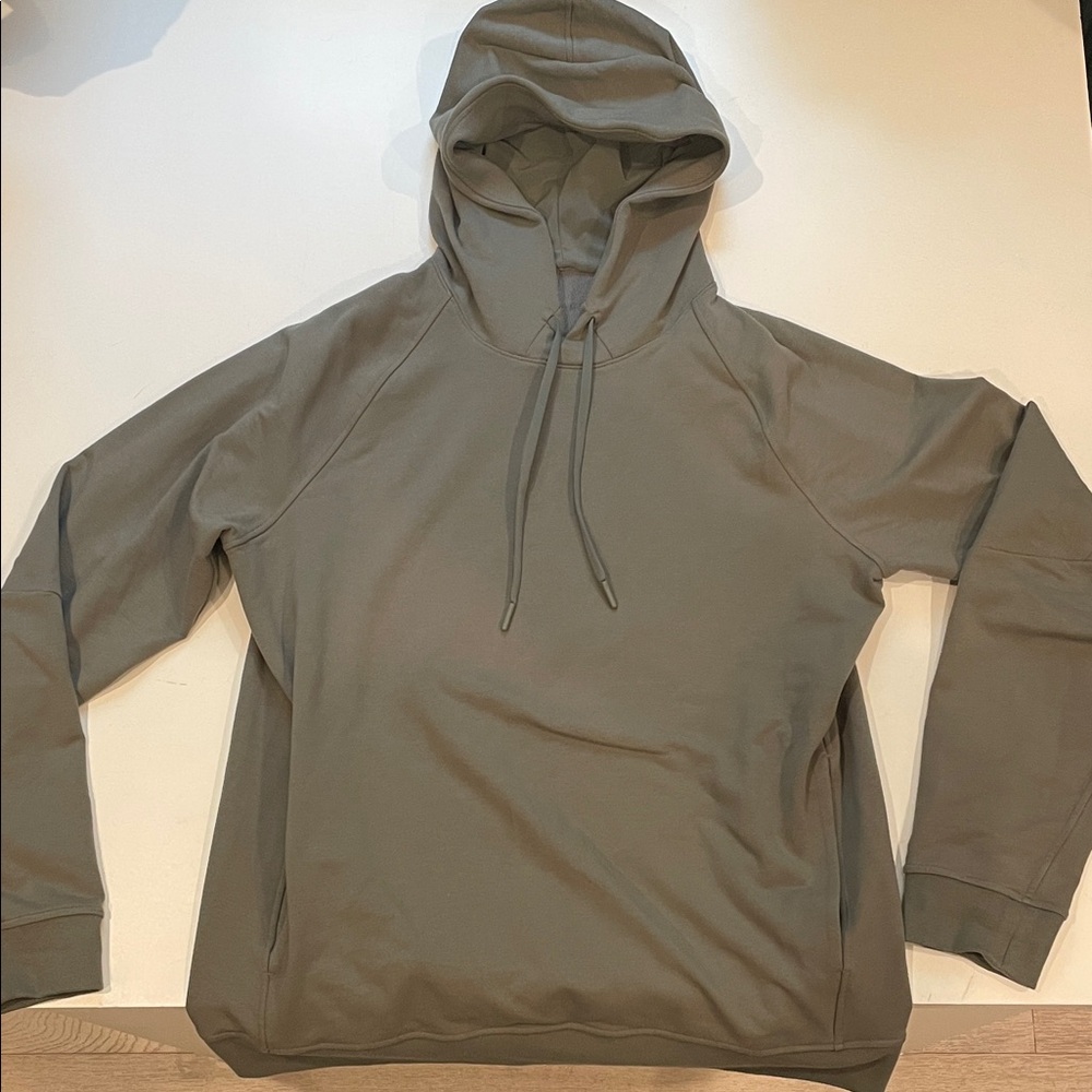 Men’s Lululemon City Sweat Hoodie - Olive Green - Large